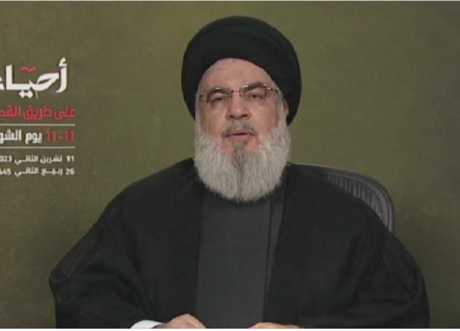 Seyid Həsən Nəsrullah: "Bölgədə müqavimət hərəkatları varsa, bu, İran rəhbərliyinin bərəkəti sayəsindədir"
