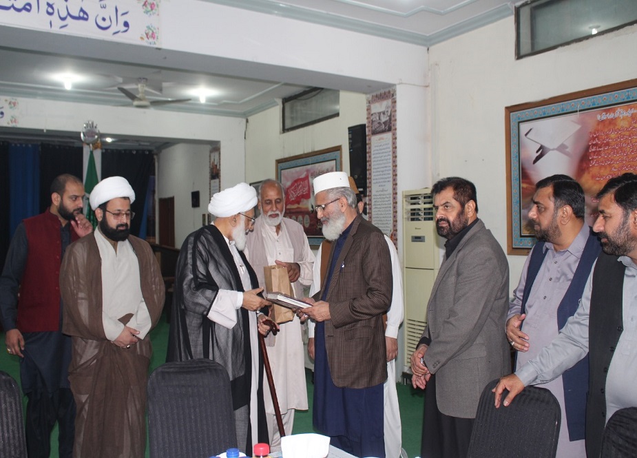 امیر جماعت اسلامی سراج الحق کا دورہ ادارہ منہاج الحسینؑ، غزہ مارچ میں شرکت کی دعوت دی