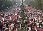 جماعت اسلامی کا لاہور میں غزہ مارچ