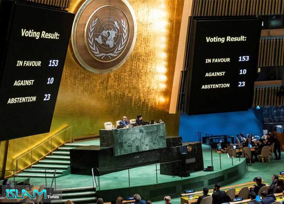 US Increasingly Alone in ‘Israel’ Support As 153 Countries Vote for Ceasefire At UN