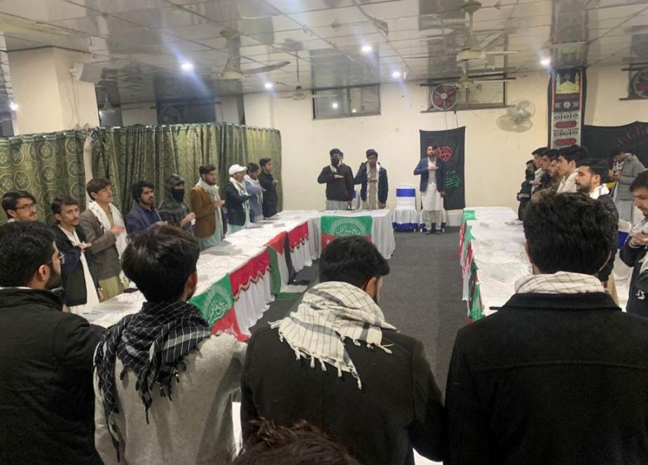 امامیہ سٹوڈنٹس آرگنائزیشن پشاور ڈویژن کی پہلی مجلس عمومی