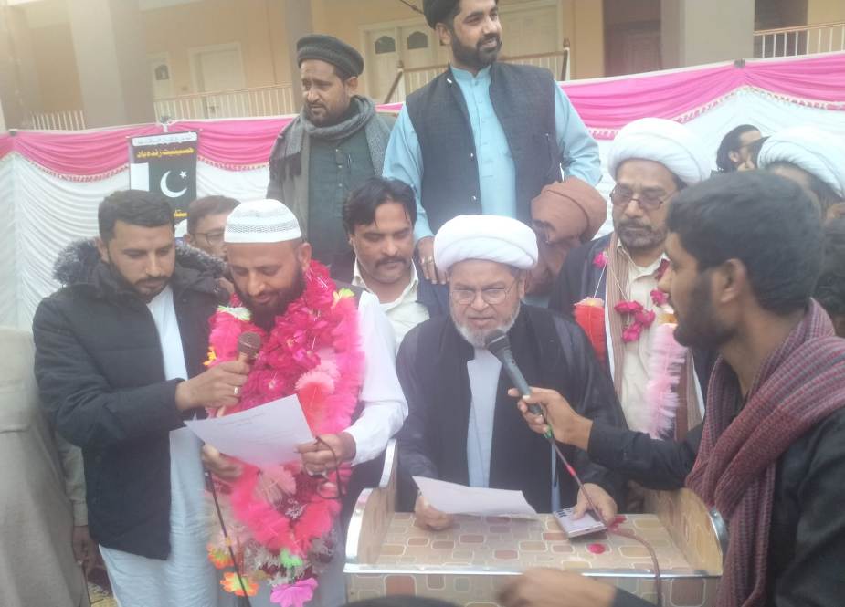 شیعہ علماء کونسل جنوبی پنجاب کا انتخابی اجلاس، علامہ شبیر میثمی نے نومنتخب صوبائی صدر مولانا امداد علی گھلو سے حلف لیا