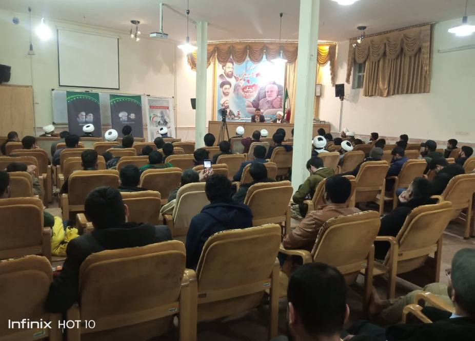 مجلس وحدت مسلمین قم کیجانب سے شہید مطہری کانفرنس ہال (حجتیہ) میں تکریم شہداء کانفرنس کا انعقاد