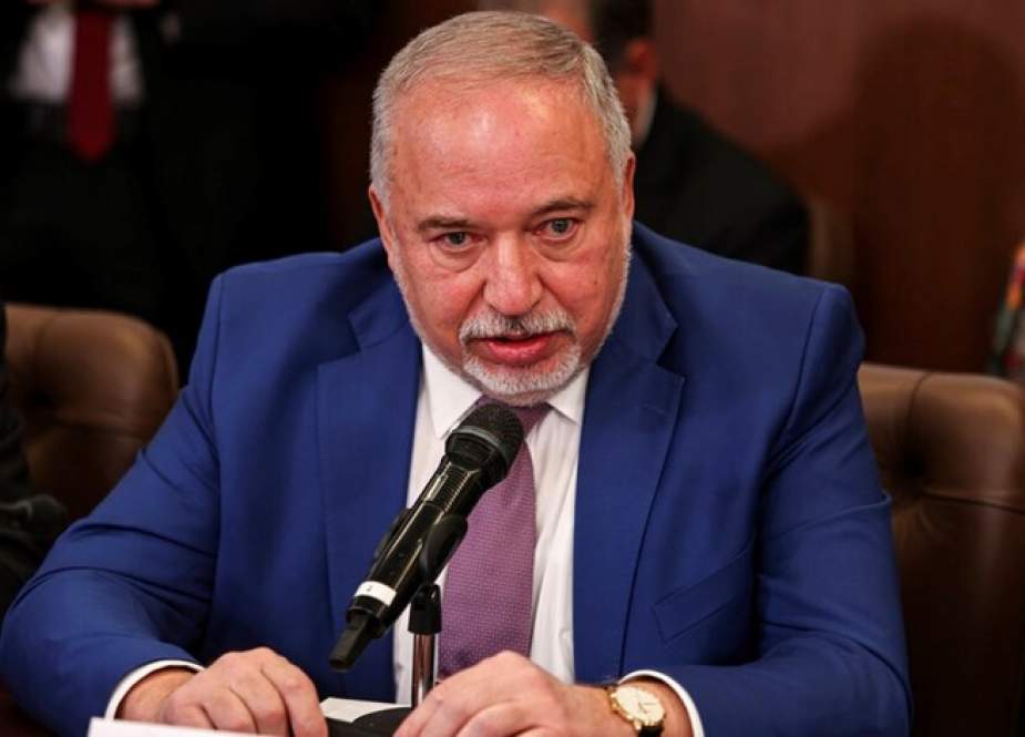 Avigdor Lieberman, the former Security minister of the Israeli occupation government,