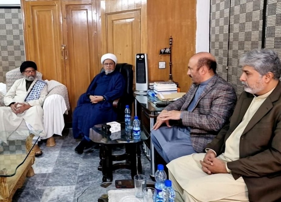 علامہ سید ساجد علی نقوی اور علامہ شبیر حسن میثمی سے گلگت بلتستان کی سیاسی شخصیات کی اہم ملاقات