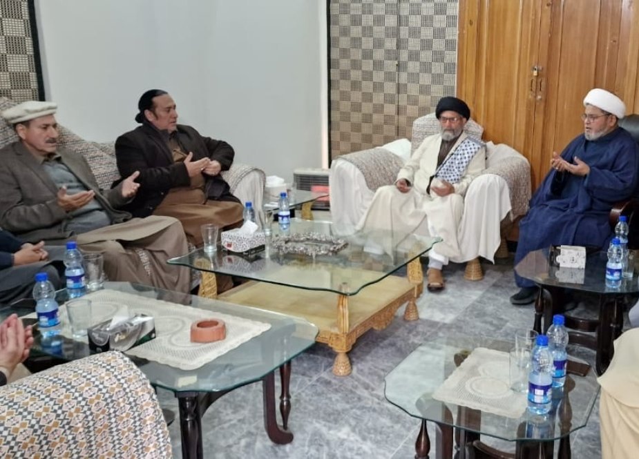 علامہ سید ساجد علی نقوی اور علامہ شبیر حسن میثمی سے گلگت بلتستان کی سیاسی شخصیات کی اہم ملاقات