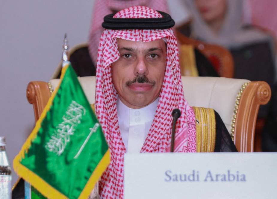 Saudi Foreign Minister Prince Faisal bin Farhan