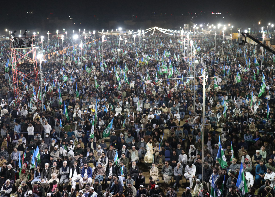 جماعت اسلامی کے تحت باغ جناحؒ گراؤنڈ میں عظیم الشان ”جلسہ اعلان کراچی“ کا انعقاد