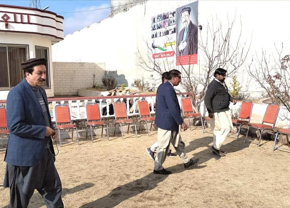 پاراچنار، آزاد امیدوار وصی سید میاں کی انتخابی مہم جاری
