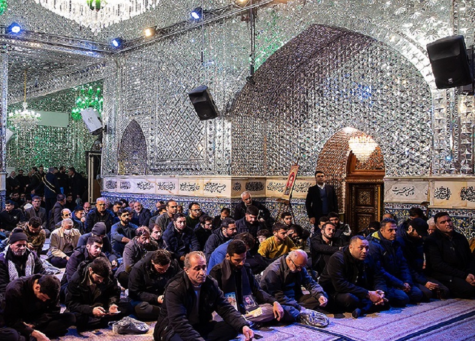 تہران، شہید جنرل رضی موسوی کے چہلم کے سلسلم میں منعقد ہونیوالی تقریب کی تصاویر