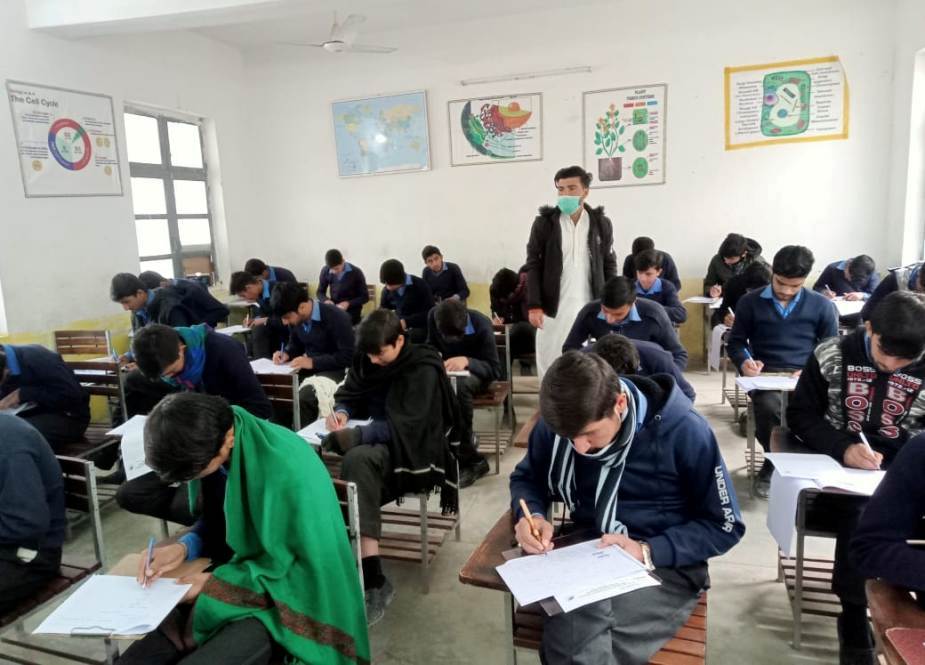 آئی ایس او پشاور ڈویژن کے زیر اہتمام پری بورڈ امتحان کا آغاز