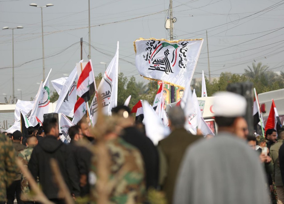 عراق، حشد الشعبی کے شہدا کی تدفین کے مناظر