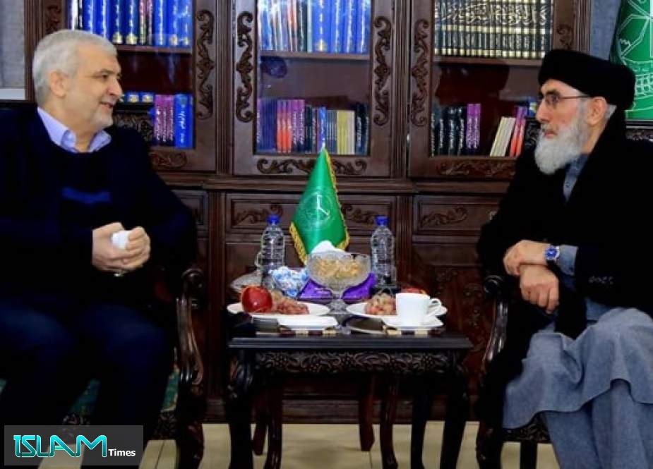 دیدار سفیر ایران در کابل با گلبدین حکمتیار