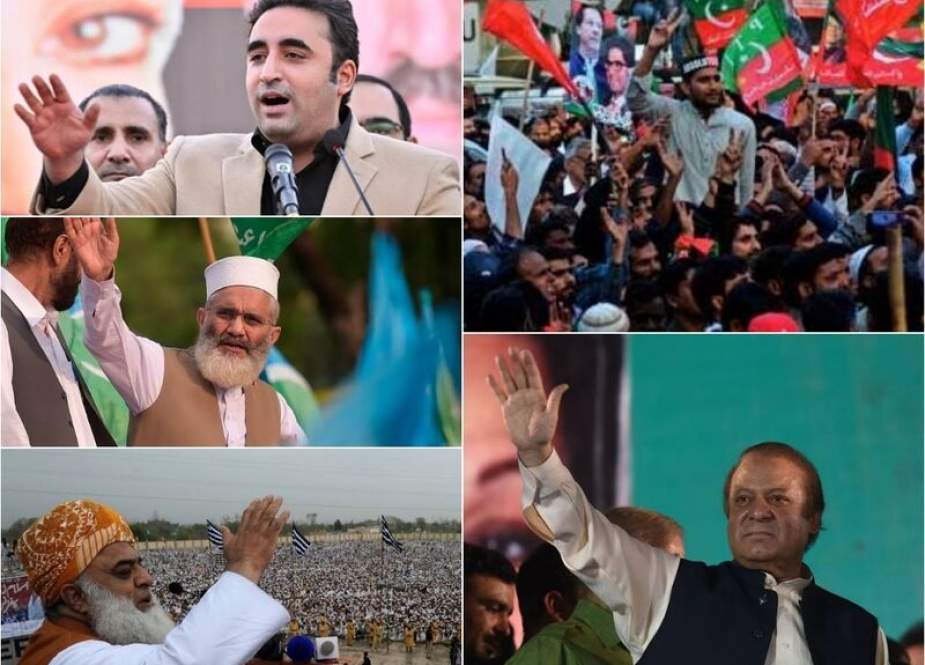 شماره معکوس پایان تبلیغات انتخاباتی پاکستان؛ خیز سیاسیون برای رسیدن به قدرت