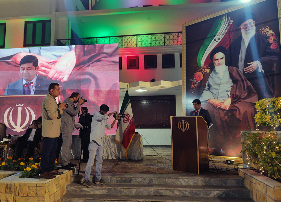 ایران قونصلیٹ کراچی میں اسلامی انقلاب کی 45ویں سالگرہ کی پُروقار تقریب کا انعقاد