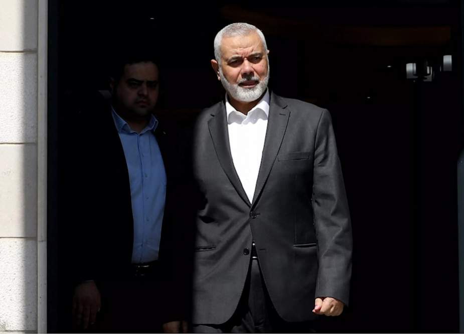 Ismail Haniyeh, the head of the political bureau