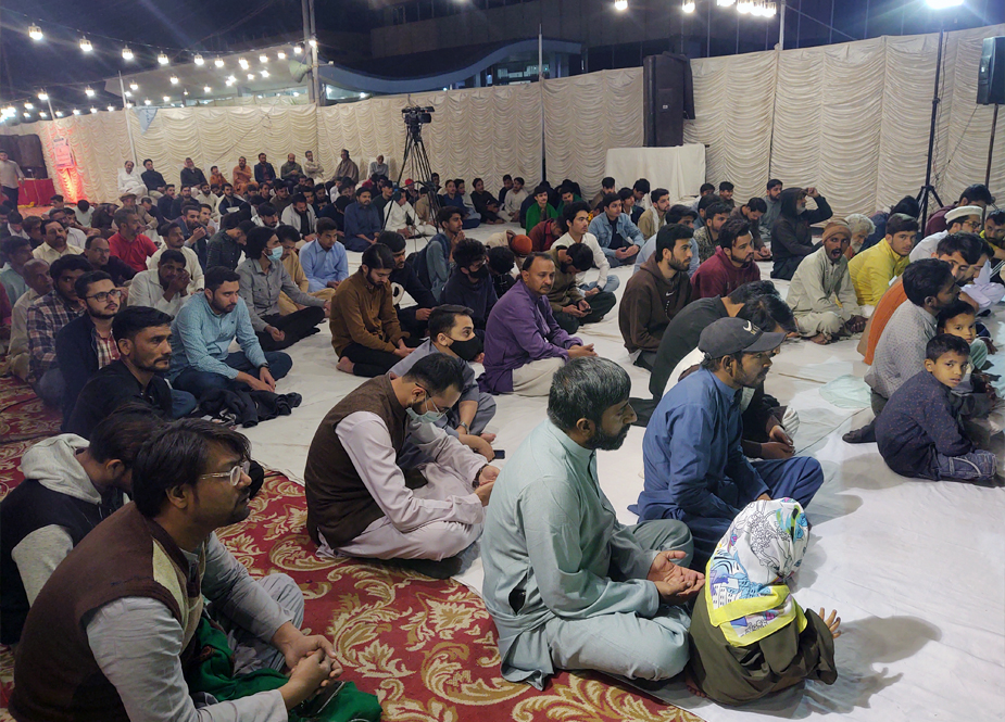 آئی ایس او کراچی کے تحت 15 شعبان ولادتِ باسعادت حضرت امام مہدیؑ کی مناسبت سے مرکزی شبِ دعا کا عظیم الشان اجتماع