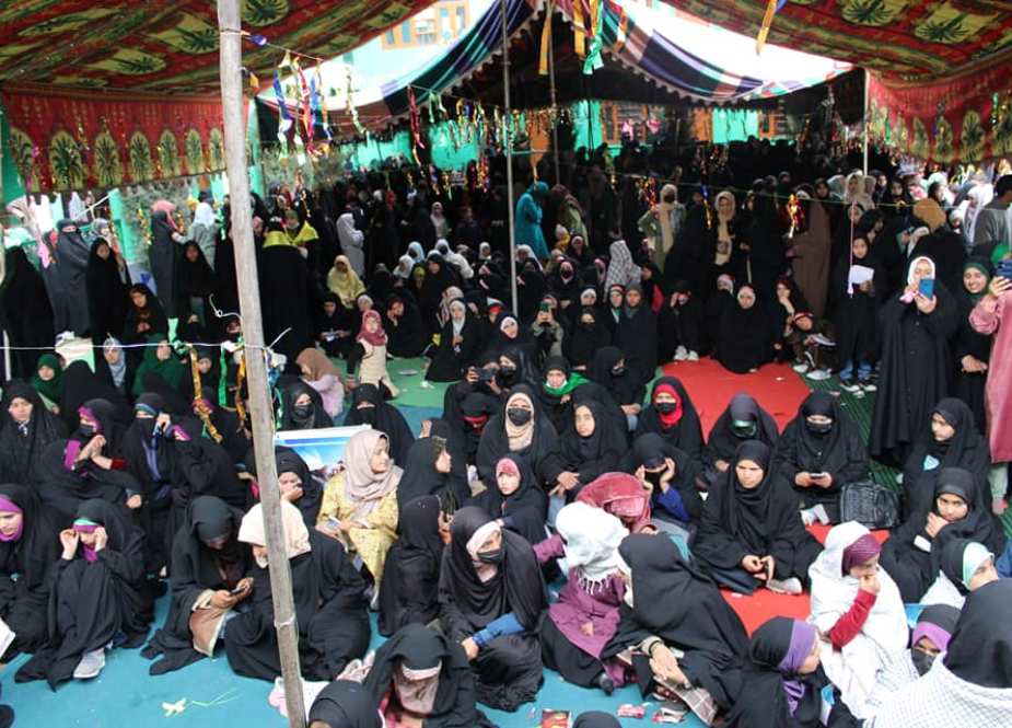 انجمن شرعی شیعیان کے اہتمام سے ضلع بڈگام میں جشن ولادت امام زمان (عج) کی تقریب