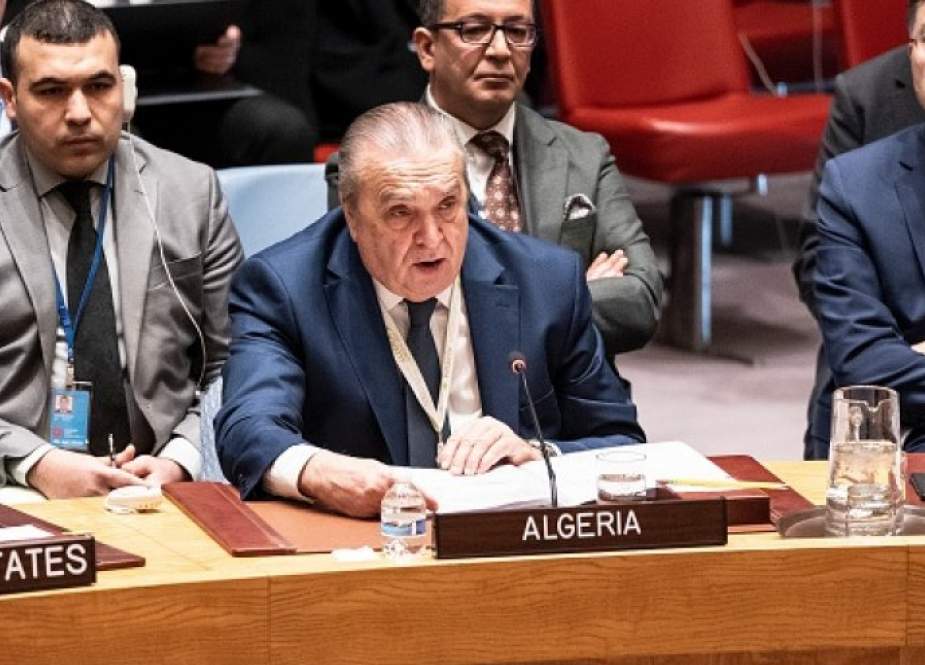 الجزائر تدعو مجلس الأمن إلى اتخاذ هذه الخطوة