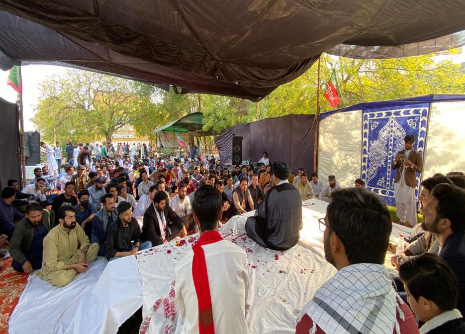 آئی ایس او جامعہ کراچی کے تحت جشن مولود کعبہؑ کا انعقاد، علامہ ناظر عباس تقوی کا خطاب