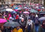 French protest against Israeli Flour Massacre