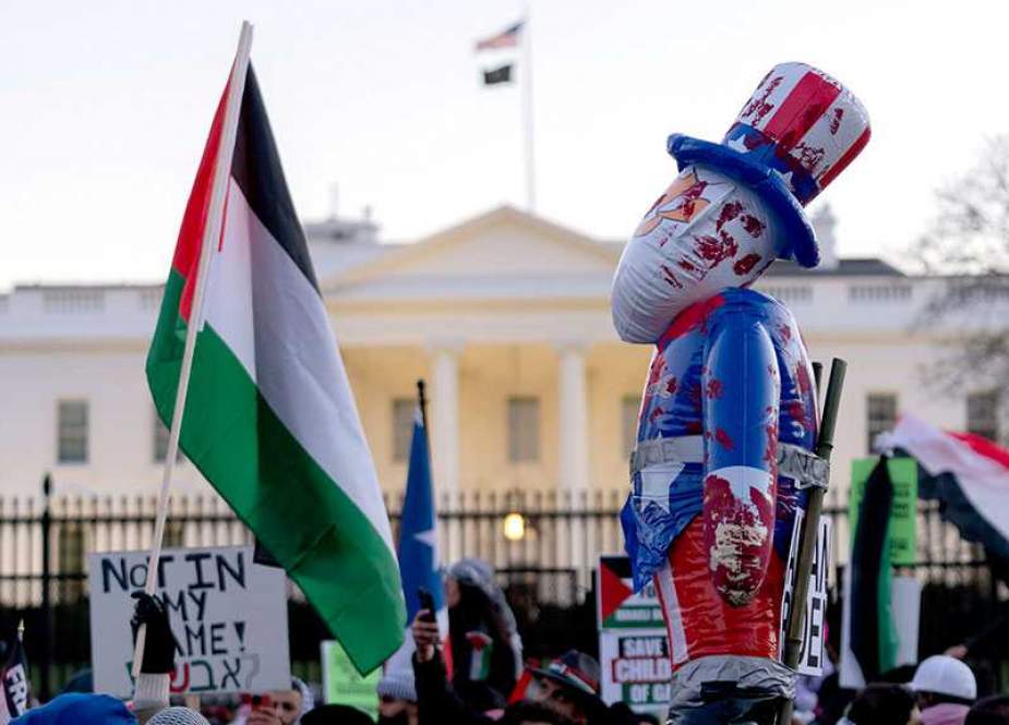 Pro-Palestine demonstration in Washington DC