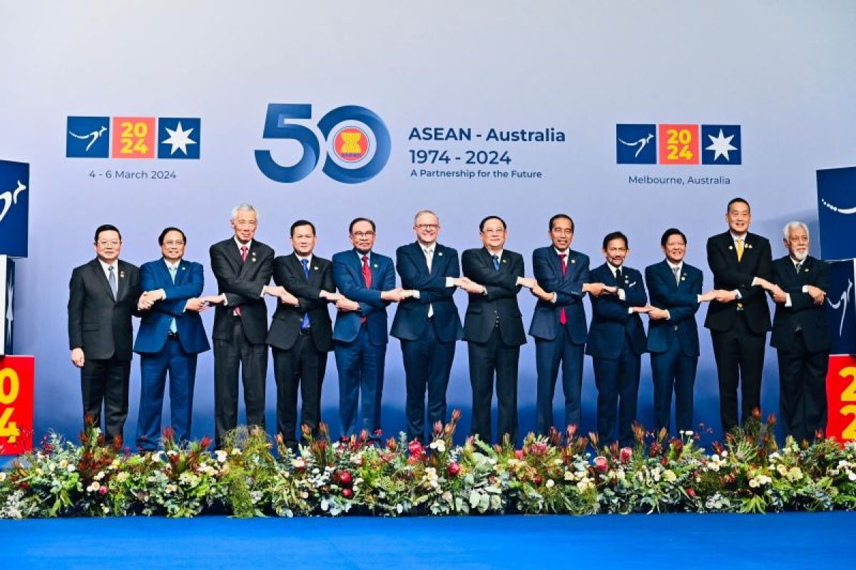 Presiden RI Joko Widodo di KTT Khusus ASEAN-Australia di Melbourne, Australia