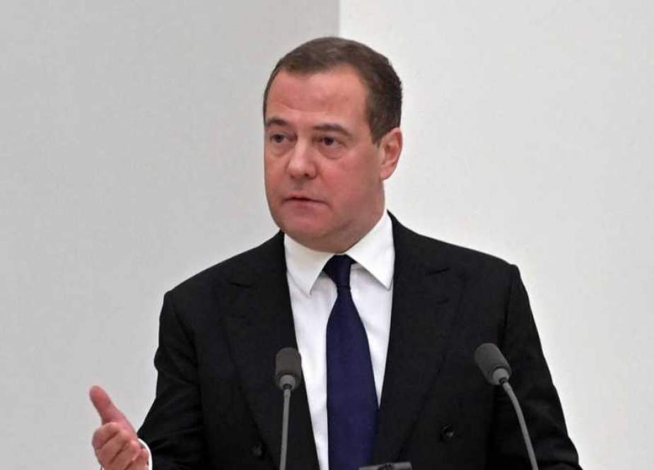 Former Russian leader Dmitry Medvedev