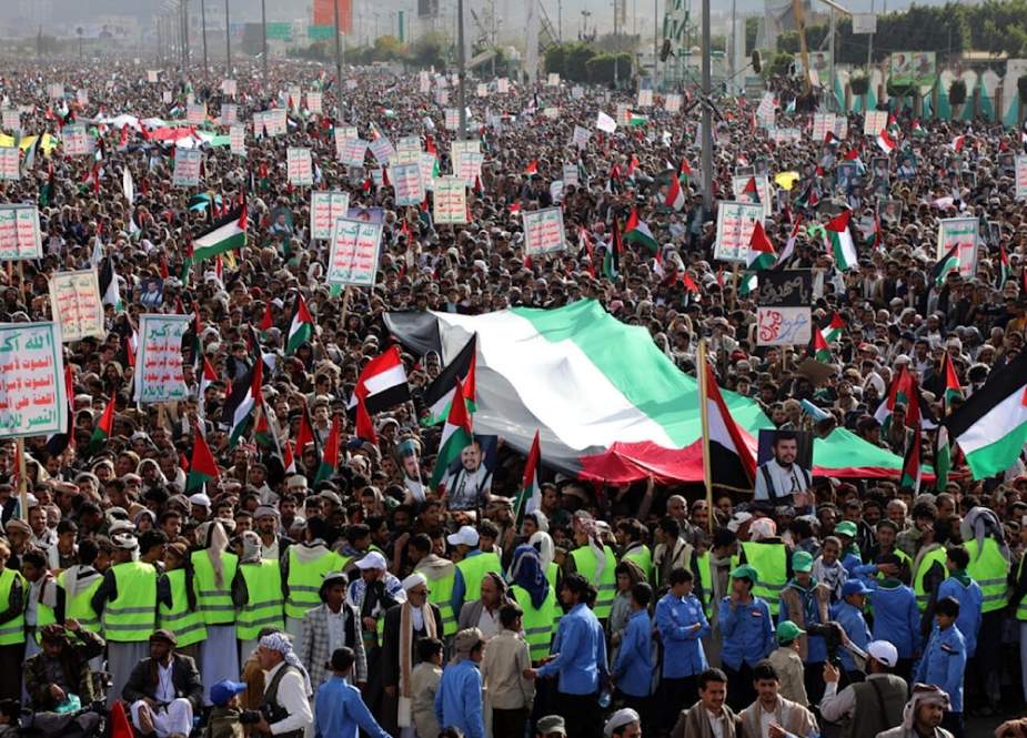 Yemen holds mass rallies in support of Palestinian Resistance, Gaza
