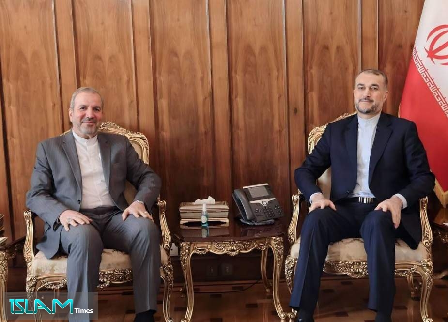 سفير إيران لدى العراق يلتقي أمير عبداللهيان