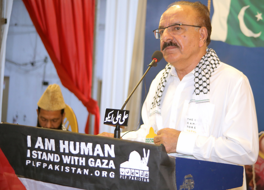 کراچی، فلسطین فاؤنڈیشن کے زیر اہتمام القدس کانفرنس و دعوت افطار کا انعقاد
