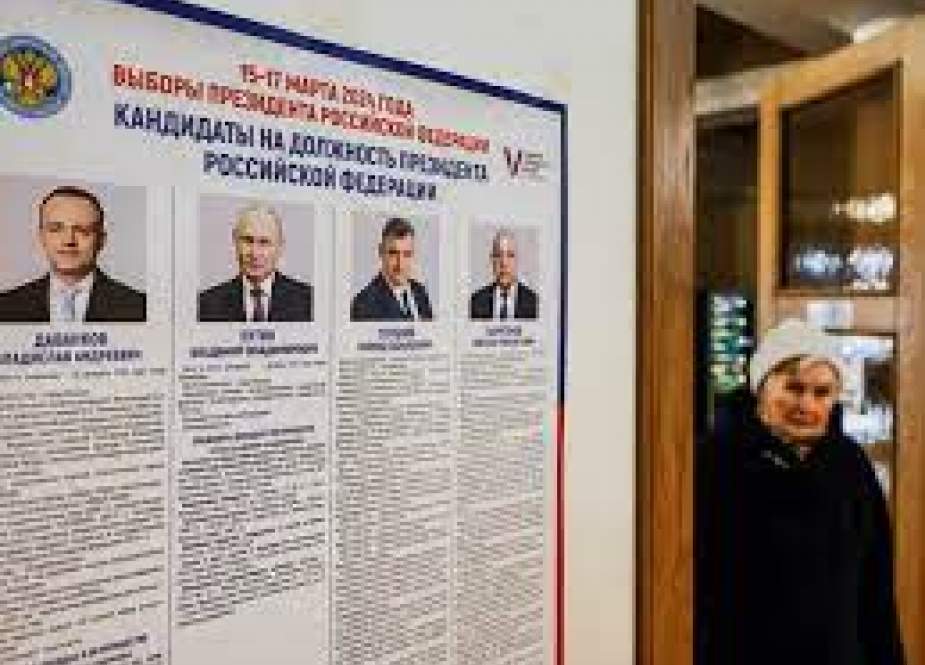 پیشتازی پوتین در انتخابات روسیه