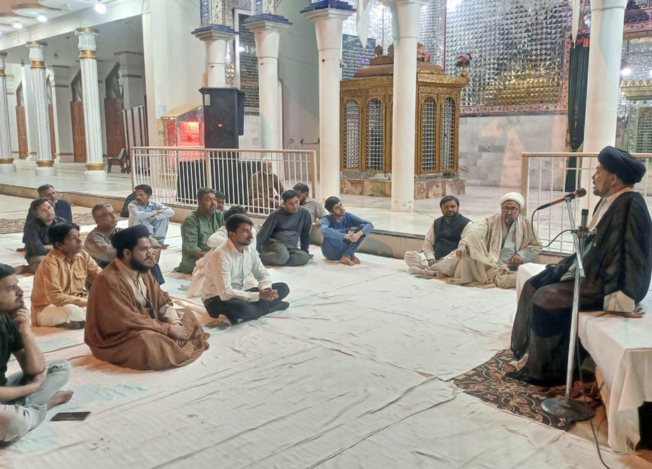ایم ڈبلیو ایم کراچی کے تحت شب دعا، مولانا سید حسن ظفر نقوی، مولانا سید باقر عباس زیدی و دیگر کا خطاب