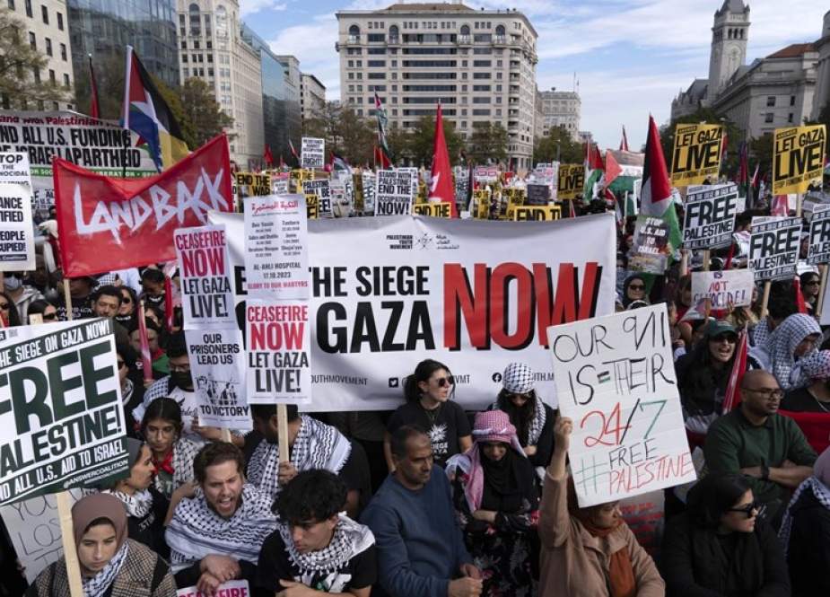 Thousands take part in pro-Palestine protests across the globe