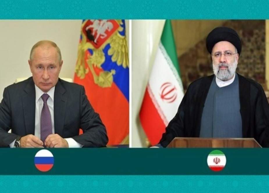 سید ابراہیم رئیسی کی ایران کی طرف سے ولادیمیر پوتین کو صدارتی انتخابات میں کامیابی پر مبارکباد