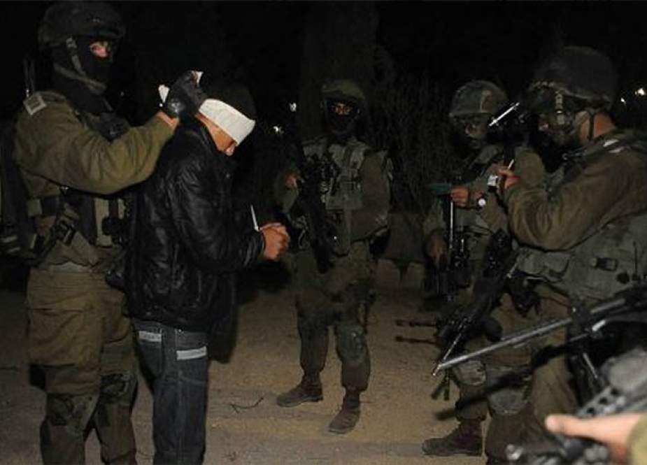 قوات الاحتلال تعتقل 5 فلسطينيين من جنين