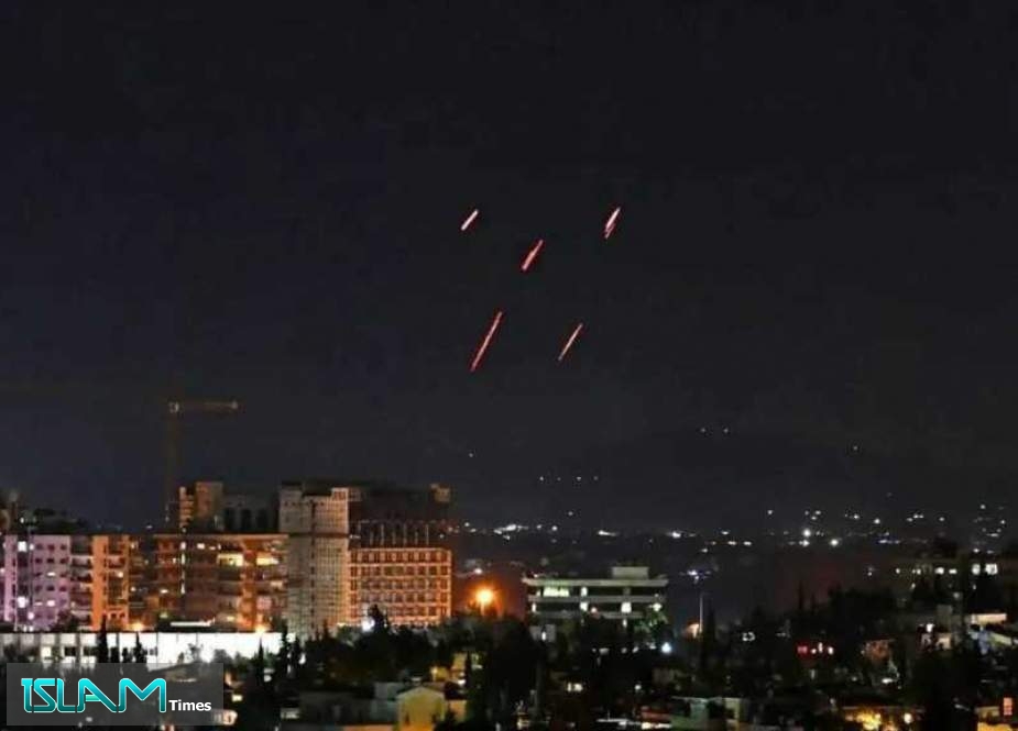 “Israel” Attacks Syrian Military Sites near Damascus