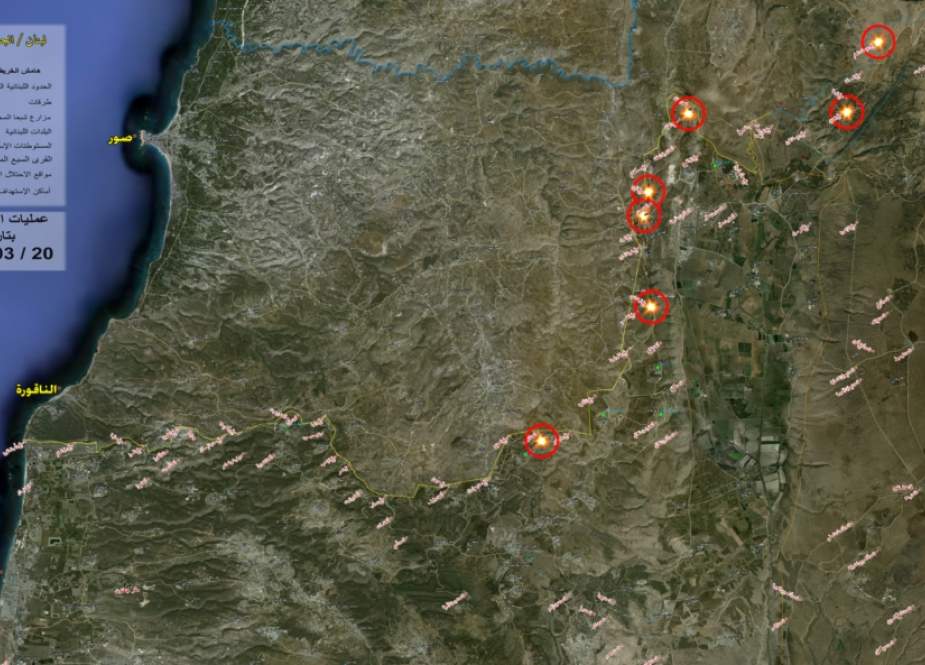 لبنان: المقاومة تنفذ عدة عمليات.. استهداف قوّة مؤللة ومواقع إسرائيلية