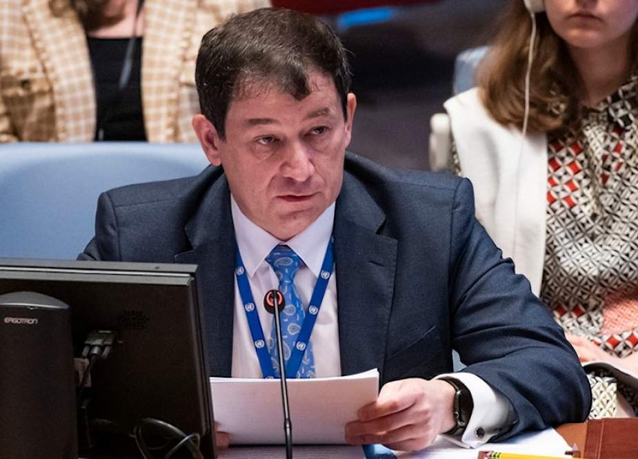 Dmitry Polyanskiy, Russian deputy ambassador to the UN