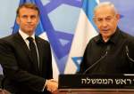 French President Emmanuel Macron with Israeli Prime Minister Benjamin Netanyahu