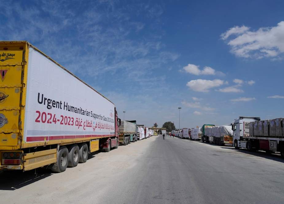 Humanitarian aid deliveries to Gaza