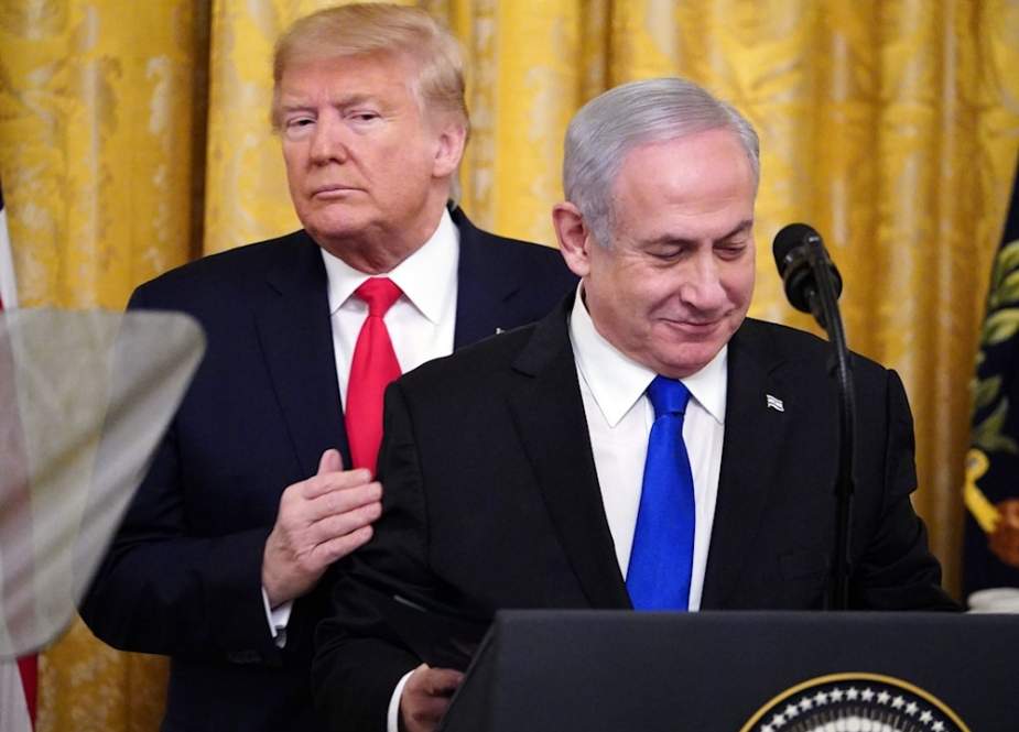 Former US President Donald Trump and Israel PM Benjamin Netanyahu