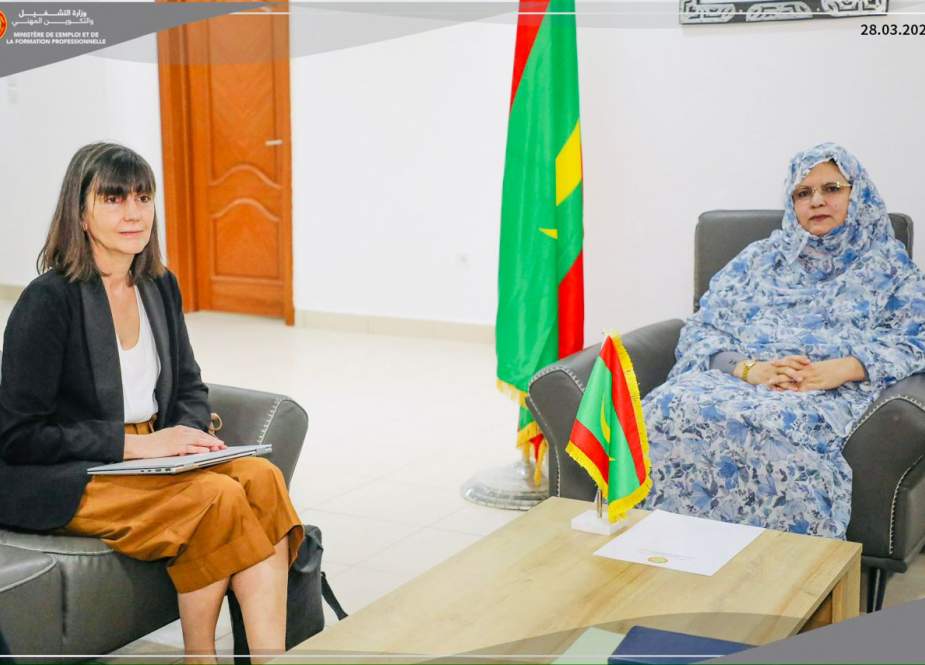 موريتانيا..وزيرة التشغيل تجري مباحثات مع بعثة الوكالة الفرنسية للتنمية "AFD"