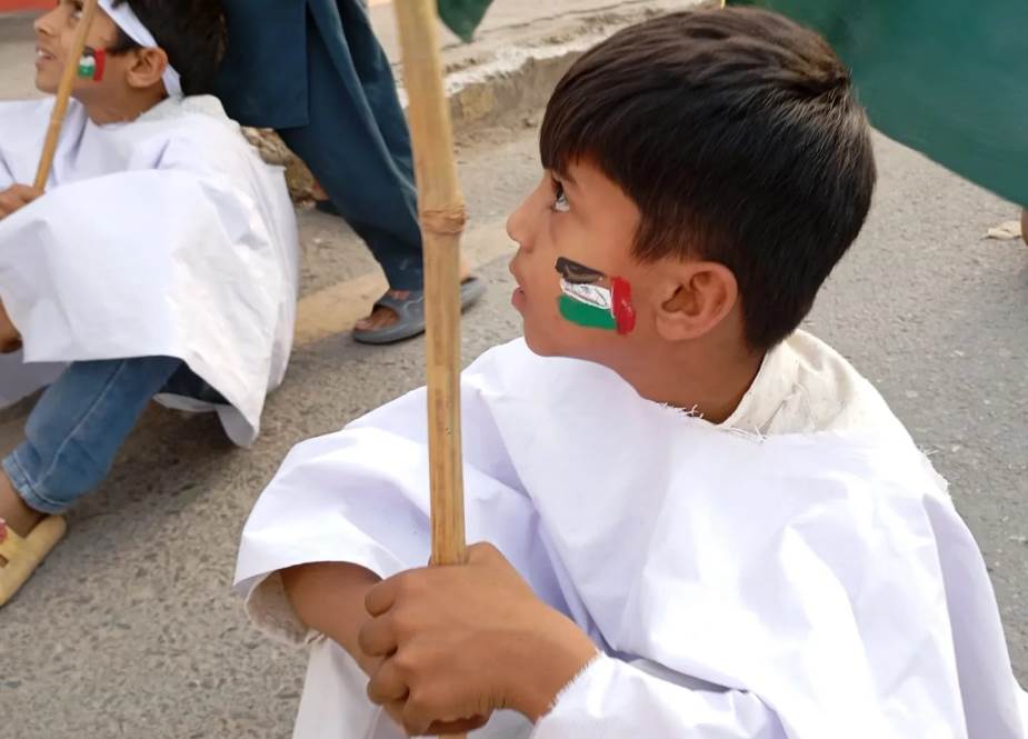 امامیہ اسٹوڈنٹس آرگنائزیشن ملتان ڈویژن کے زیراہتمام فلسطینی مسلمانوں سے اظہار یکجہتی کے لیے بچوں کی ریلی 