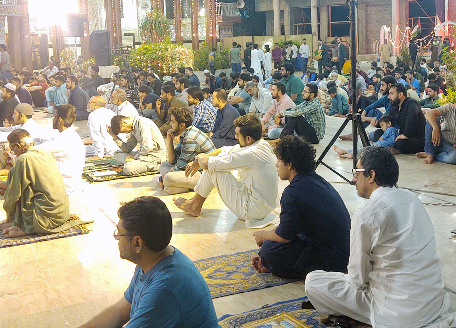 کراچی، آئی ایس او کے تحت مرکزی اجتماعی اعمال شب قدر کے اجتماع کا انعقاد