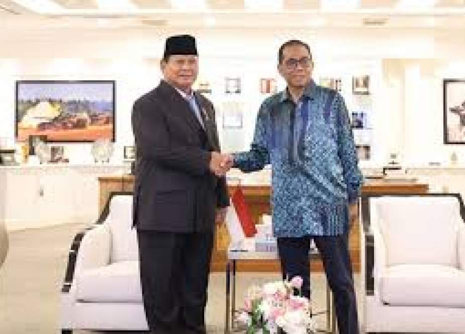 Menteri Pertahanan (Menhan) RI Prabowo Subianto ke Kantor Kementerian Pertahanan Malaysia di Kuala Lumpur, Malaysia