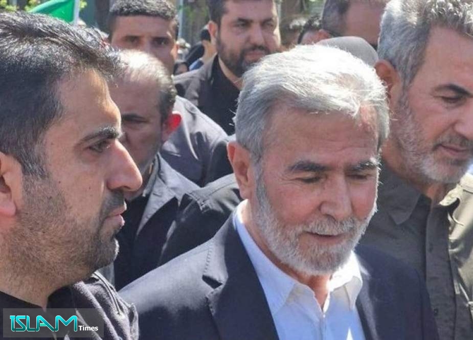 Islamic Jihad Chief Attends Quds Day Rally in Tehran