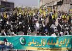 کراچی میں مرکزی آزادی قبلہ اول ریلی