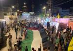 مظلومین فلسطین کی حمایت میں آئی ایس او کراچی کا احتجاج