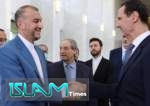 أمير عبد اللهيان يلتقي الرئيس السوري